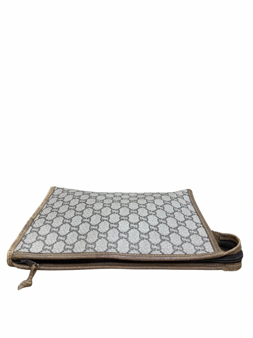 Vintage Gucci Plus GG Monogram Portfolio Clutch Bag